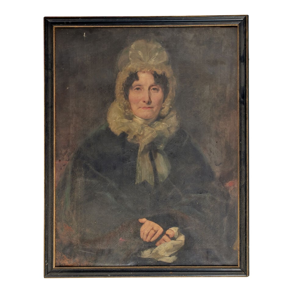 Scottish School (19th Century) Portrait of Margaret Oliphant of Condie (b.1760), married George ... - 5