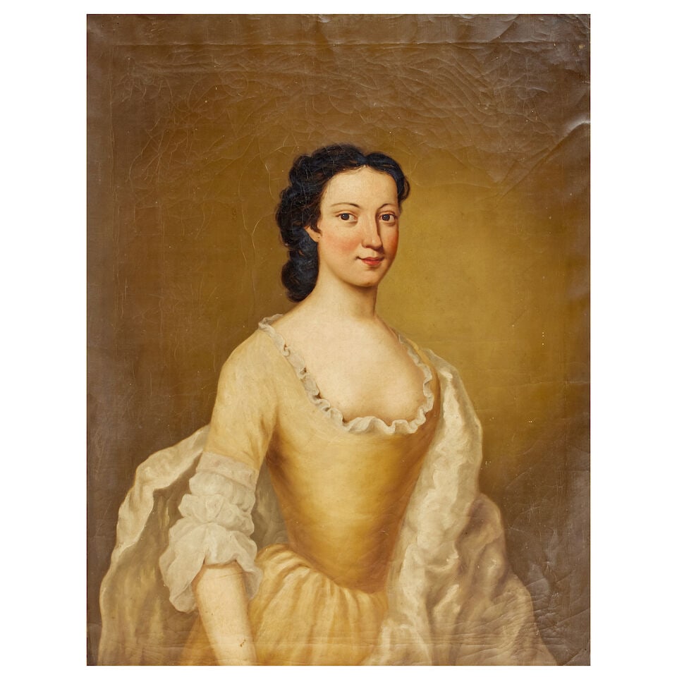 Scottish School (19th Century) Portrait of Mrs Graeme of Inchbrakie (married 1748), nee Margaret... (1 of 3)