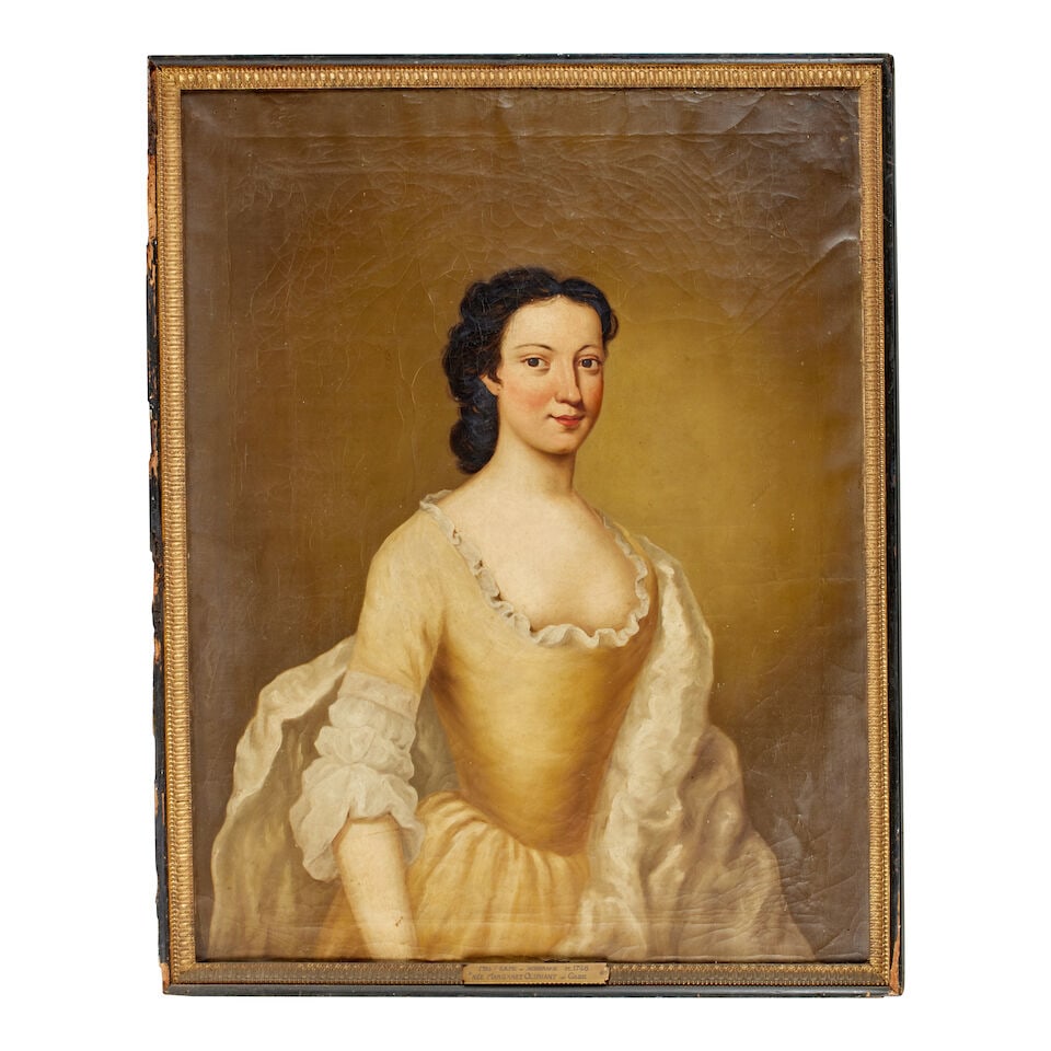 Scottish School (19th Century) Portrait of Mrs Graeme of Inchbrakie (married 1748), nee Margaret... - 3