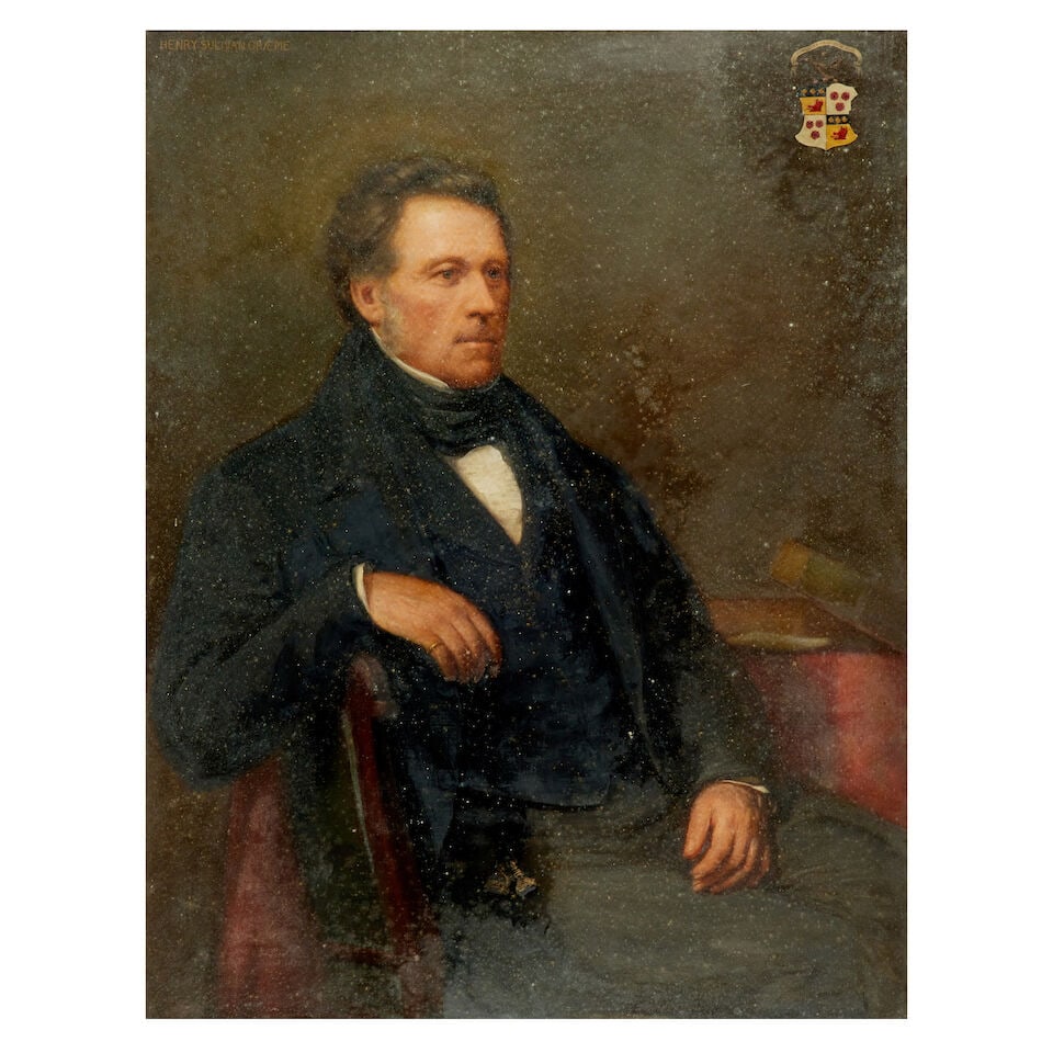 English School (19th century) Portrait of Henry Sullivan Graeme (1781-1850) Governor of Madras (1 of 3)