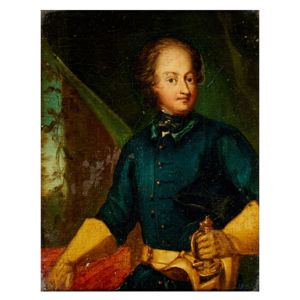 Scottish School (19th century) Portrait of Graham of Claverhouse oil on canvas25 x 19cmand two o... (1 of 8)