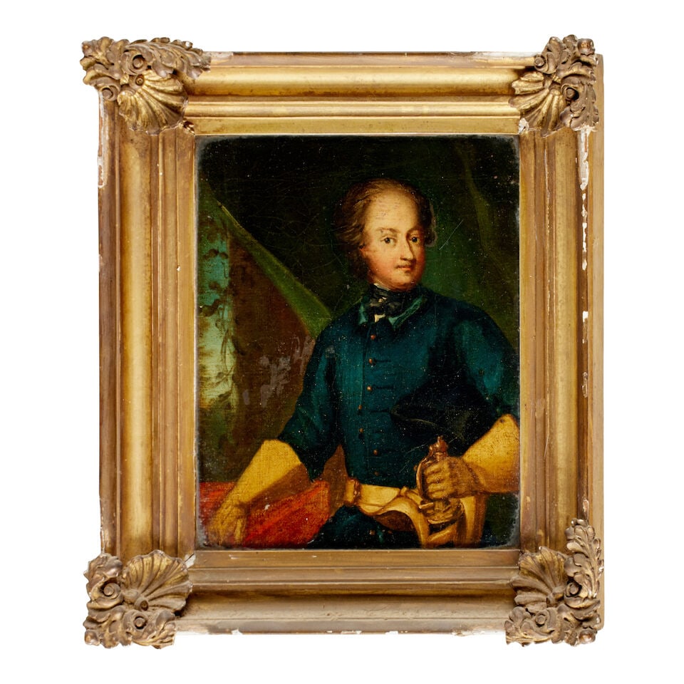 Scottish School (19th century) Portrait of Graham of Claverhouse oil on canvas25 x 19cmand two o... - 8