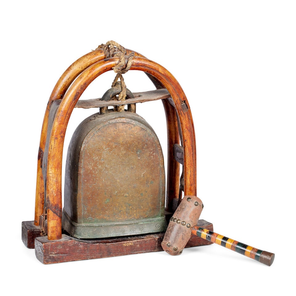 A Tibetan bronze gong (1 of 1)