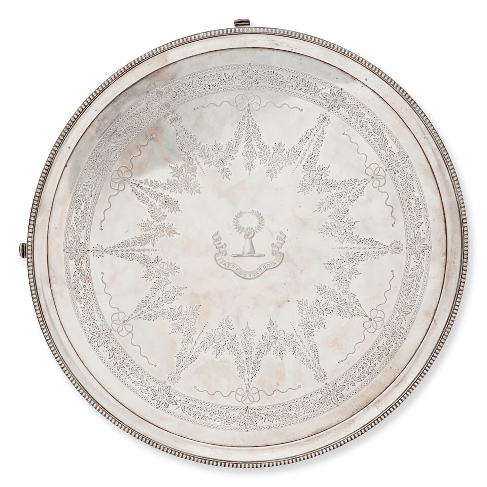 A George III salver by Daniel Smith & Robert Sharp, London, 1783 (1 of 1)