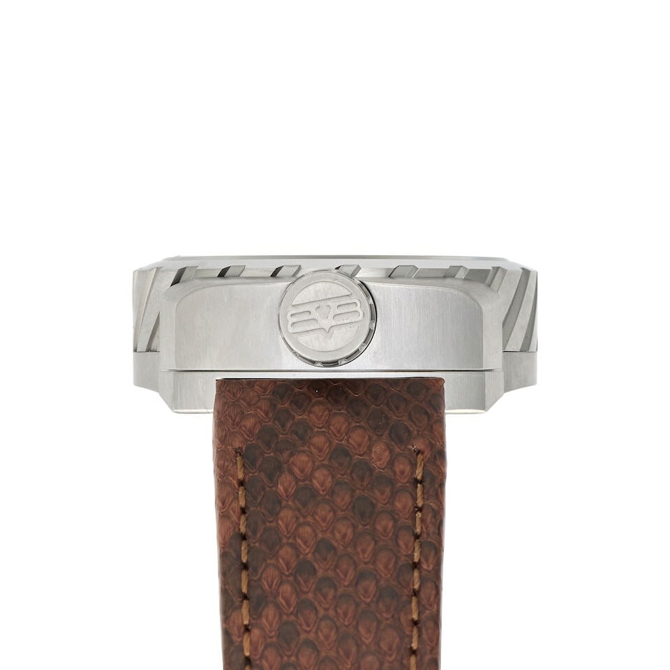 Bomberg. A Limited Edition stainless steel automatic calendar convertible wristwatch/ pocket wat... - 4