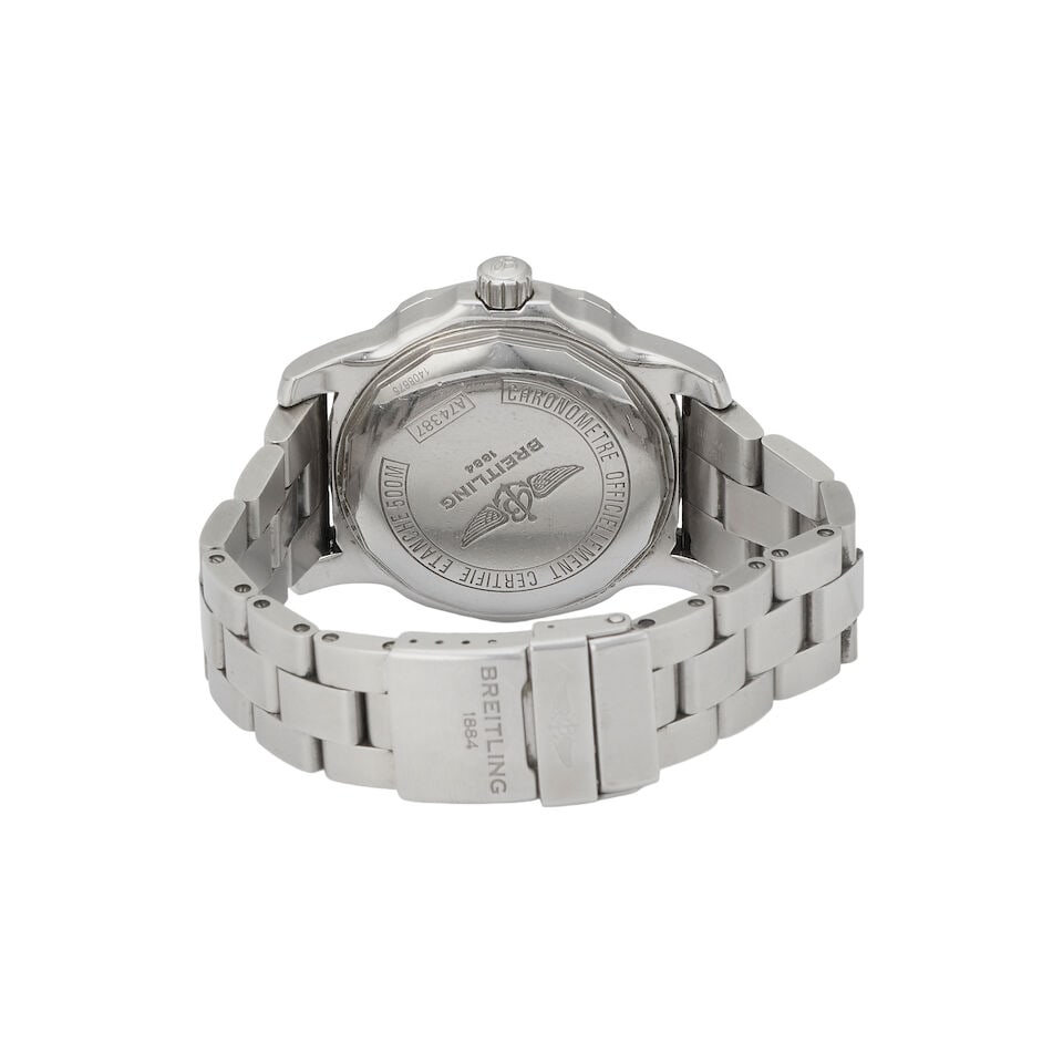 Breitling. A stainless steel quartz calendar Colt 44, Ref: A7438710/BB50, Purchased 18th Decemb... - 3