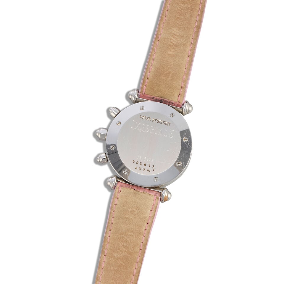Chopard. A lady's stainless steel quartz chronograph wristwatch Imperiale, Ref: 38/8378, Circa ... - 3