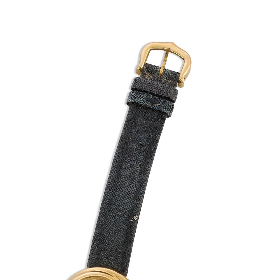 Cartier. A lady's silver gold plated quartz wristwatch Trinity, Must de, Ref: 2735, Circa 1990 - 2