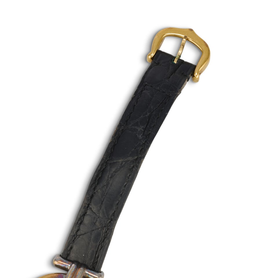 Cartier. A lady's gold plated silver quartz wristwatch Must de Cartier Colisée, Ref: 590... - 2