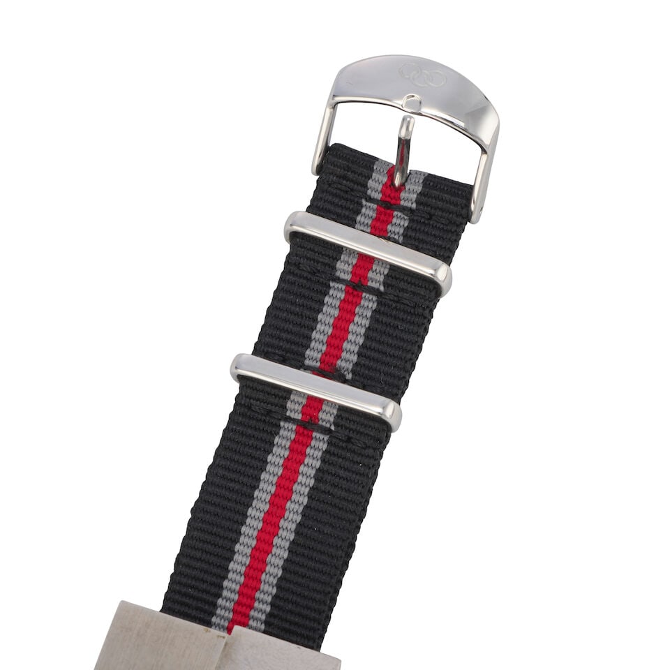 Jaeger for Pierre Cardin. A stainless steel manual wind wristwatch Espace collection, Circa 1970 - 3