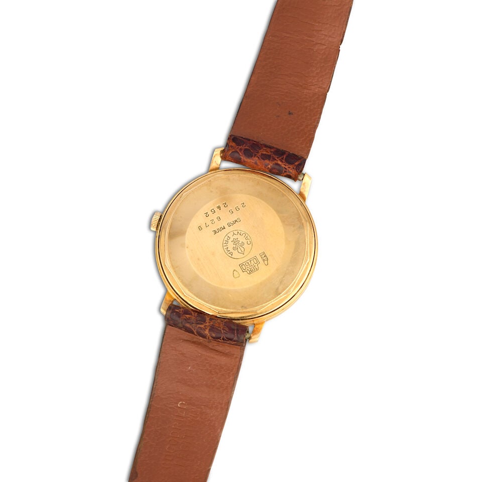 Cauny. An 18K gold automatic calendar wristwatchRef: 2452, Circa 1975 - 3