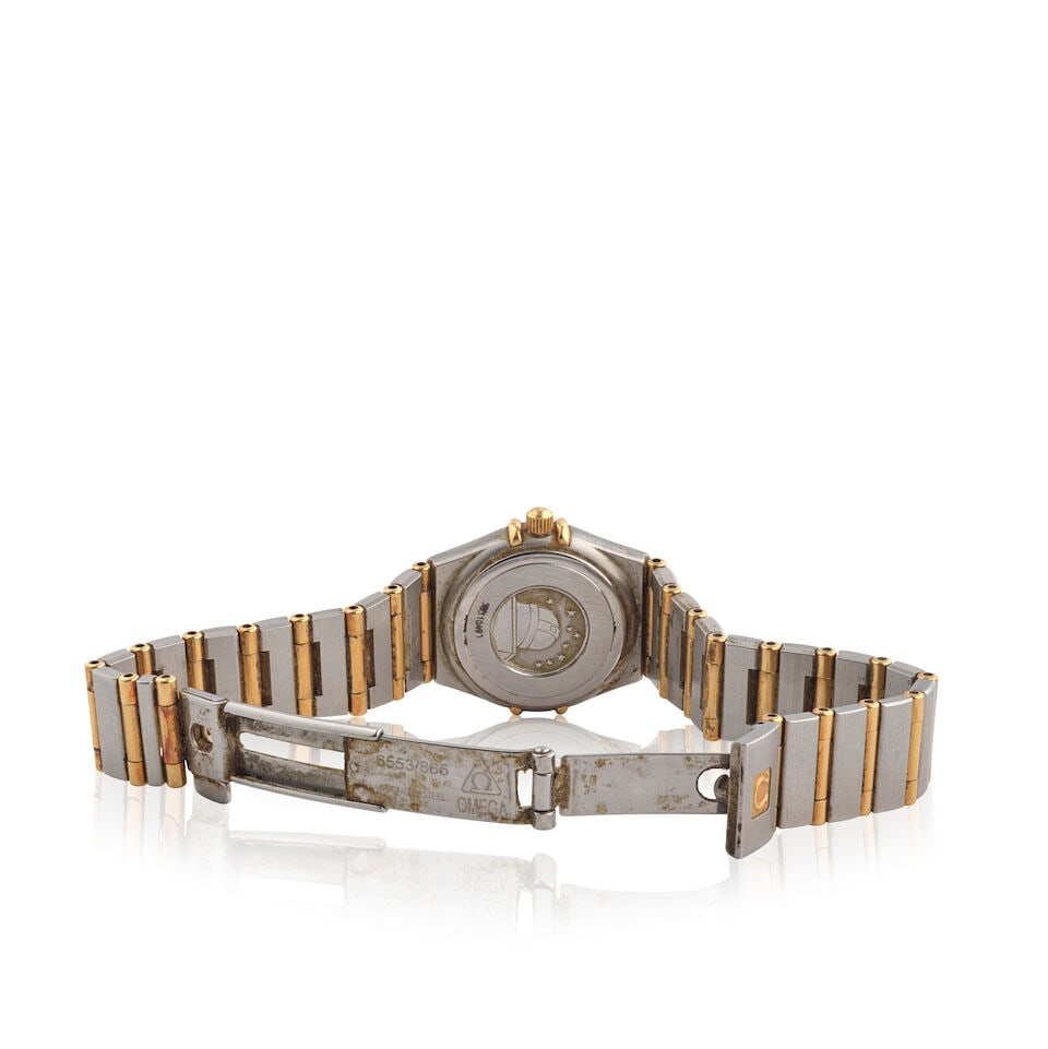 Omega. A lady's stainless steel and gold quartz bracelet watch Constellation Constellation, Ref:... - 2