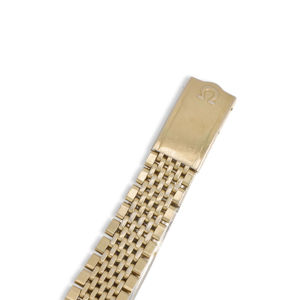 Omega. A gold plated automatic calendar bracelet watch Constellation, Ref: 14393 61 SC, Circa 1961 - 2
