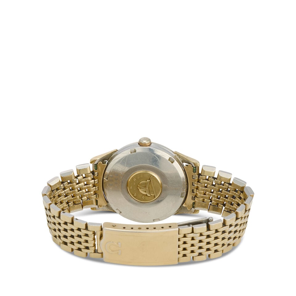 Omega. A gold plated automatic calendar bracelet watch Constellation, Ref: 14393 61 SC, Circa 1961 - 3