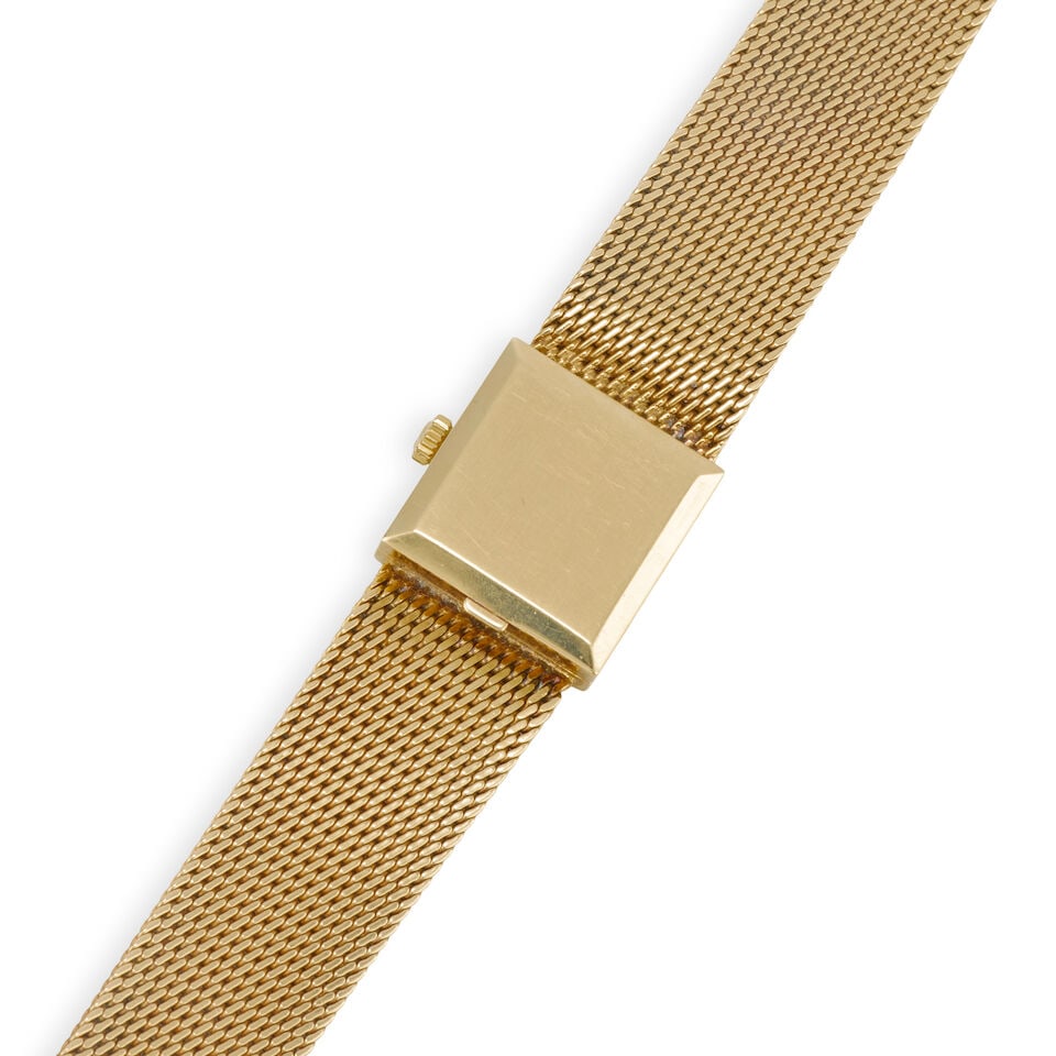 Omega. A lady's 18K gold automatic bracelet watch Ladymatic, London Import Mark for 1964 - 3
