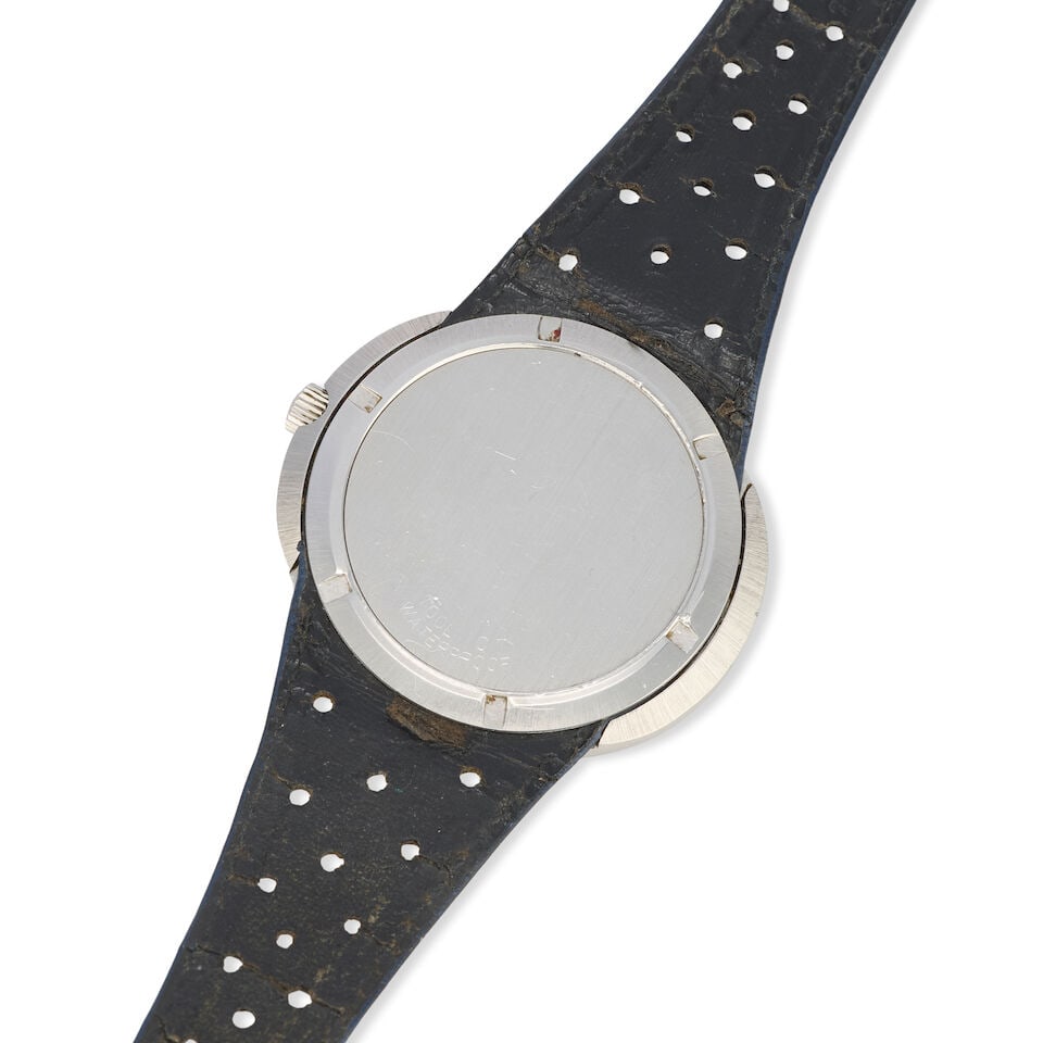Omega. A stainless steel automatic calendar wristwatch Dynamic, Circa 1970 - 3