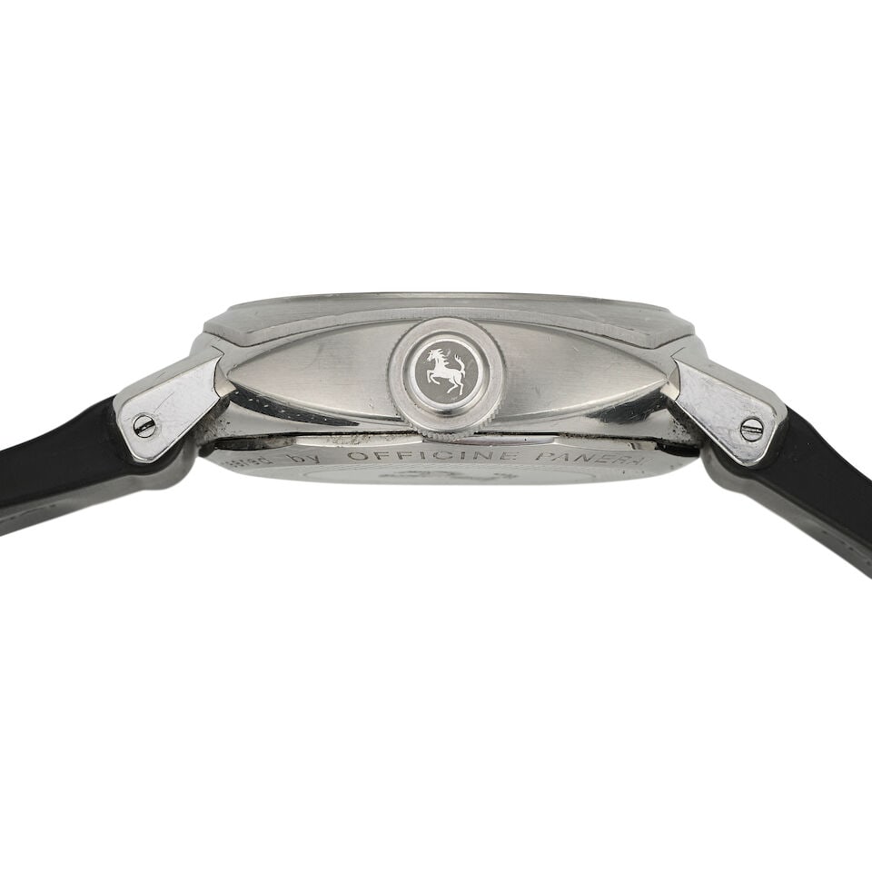Panerai for Ferrari. A stainless steel automatic calendar wristwatch Granturismo , Purchased 20... - 2