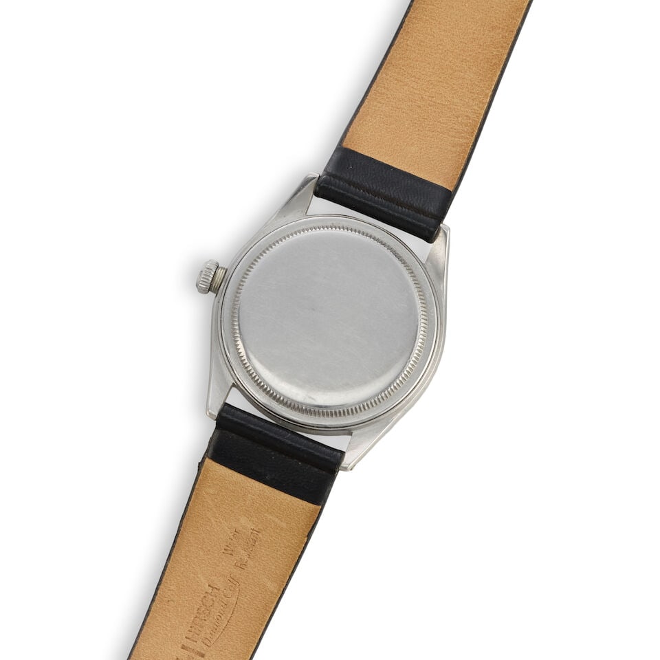 Rolex. A stainless steel manual wind wristwatch Oyster , Ref: 4499, Circa 1946 - 3