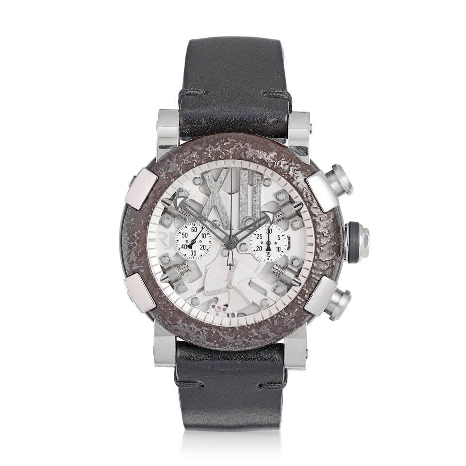 Romain Jerome. A Limited Edition stainless steel automatic chronograph wristwatch Steampunk Met... (1 of 3)