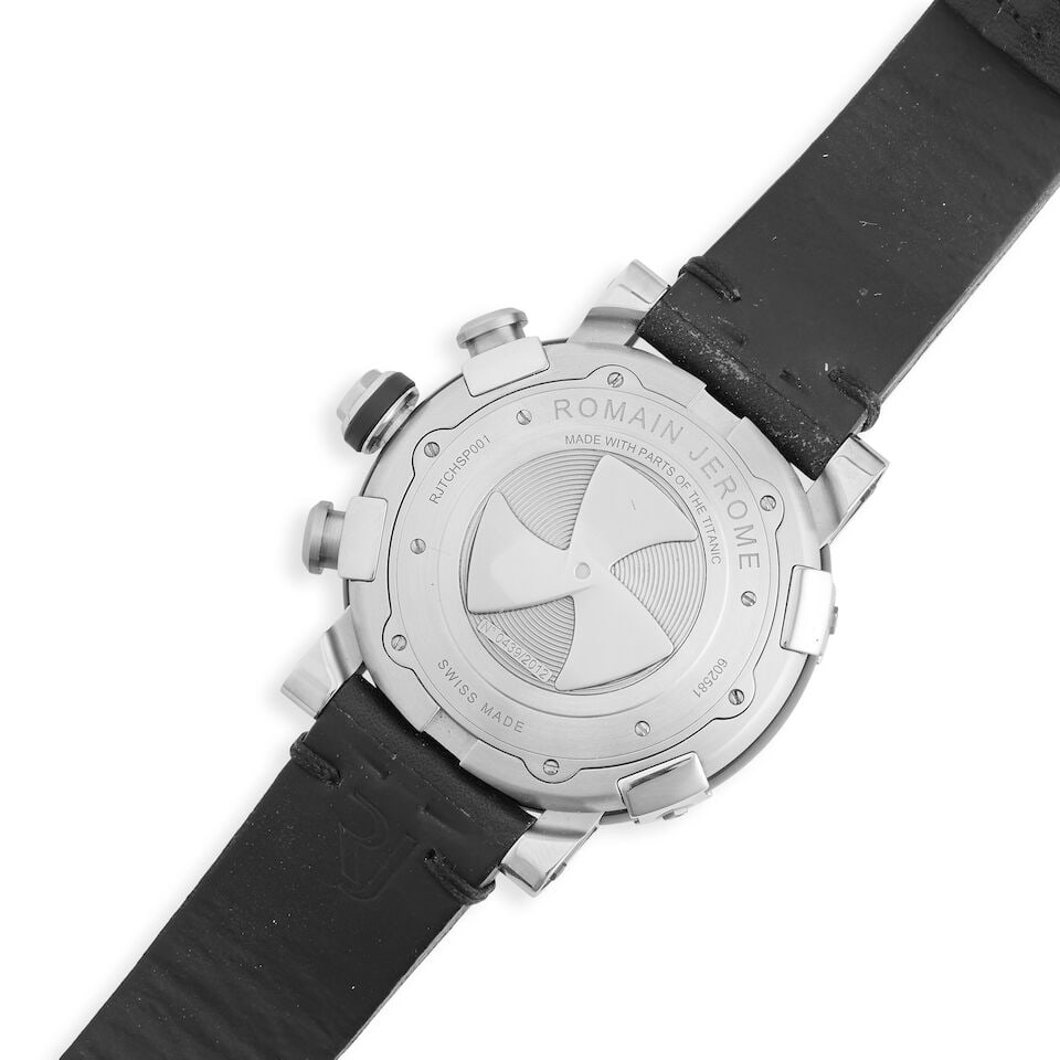 Romain Jerome. A Limited Edition stainless steel automatic chronograph wristwatch Steampunk Met... - 3