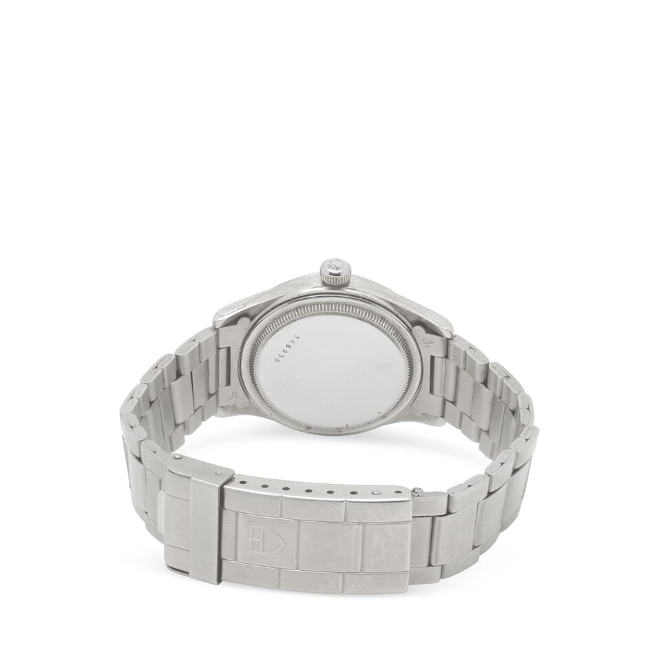 Tudor. A stainless steel manual wind bracelet watch Oyster, Ref: 4463, Circa 1950 - 2