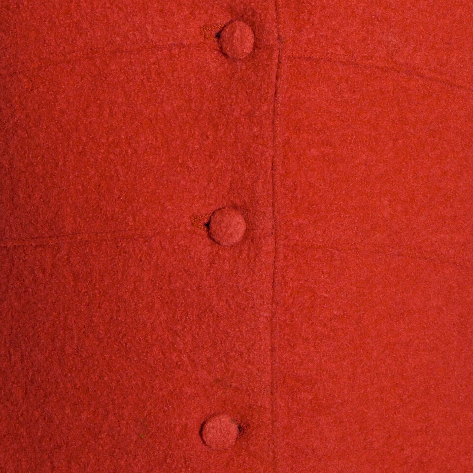 CHANEL: ORANGE WOOL EVENING JACKET Fall 1999 - 3