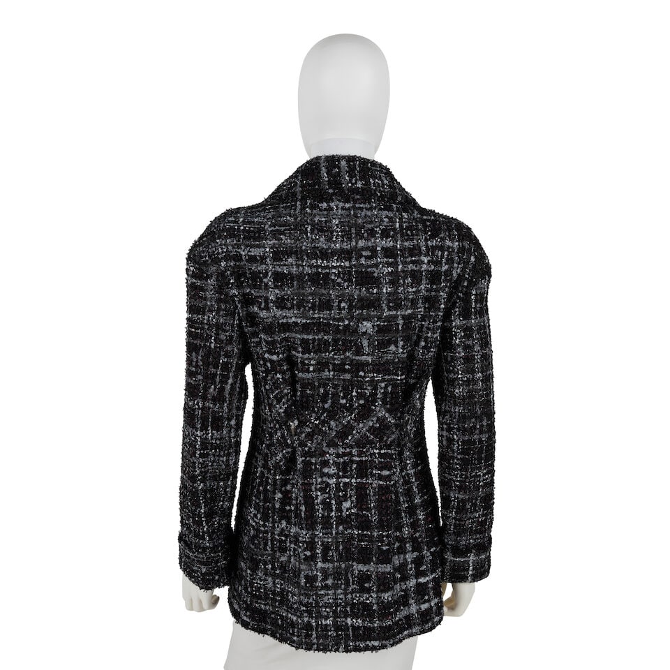 CHANEL: MULTICOLOR FINISHED TWEED JACKET Fall 2013 - 3