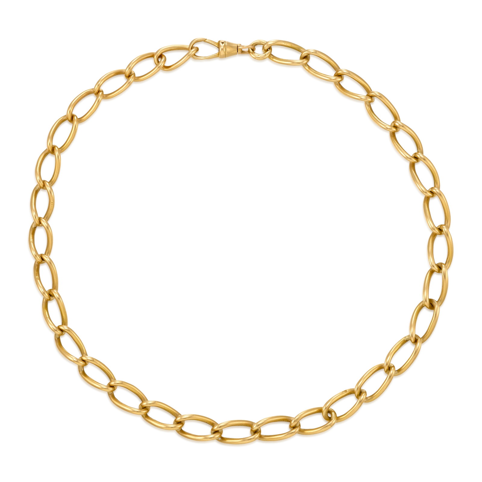 AN 18K GOLD WATCH CHAIN (1 of 1)