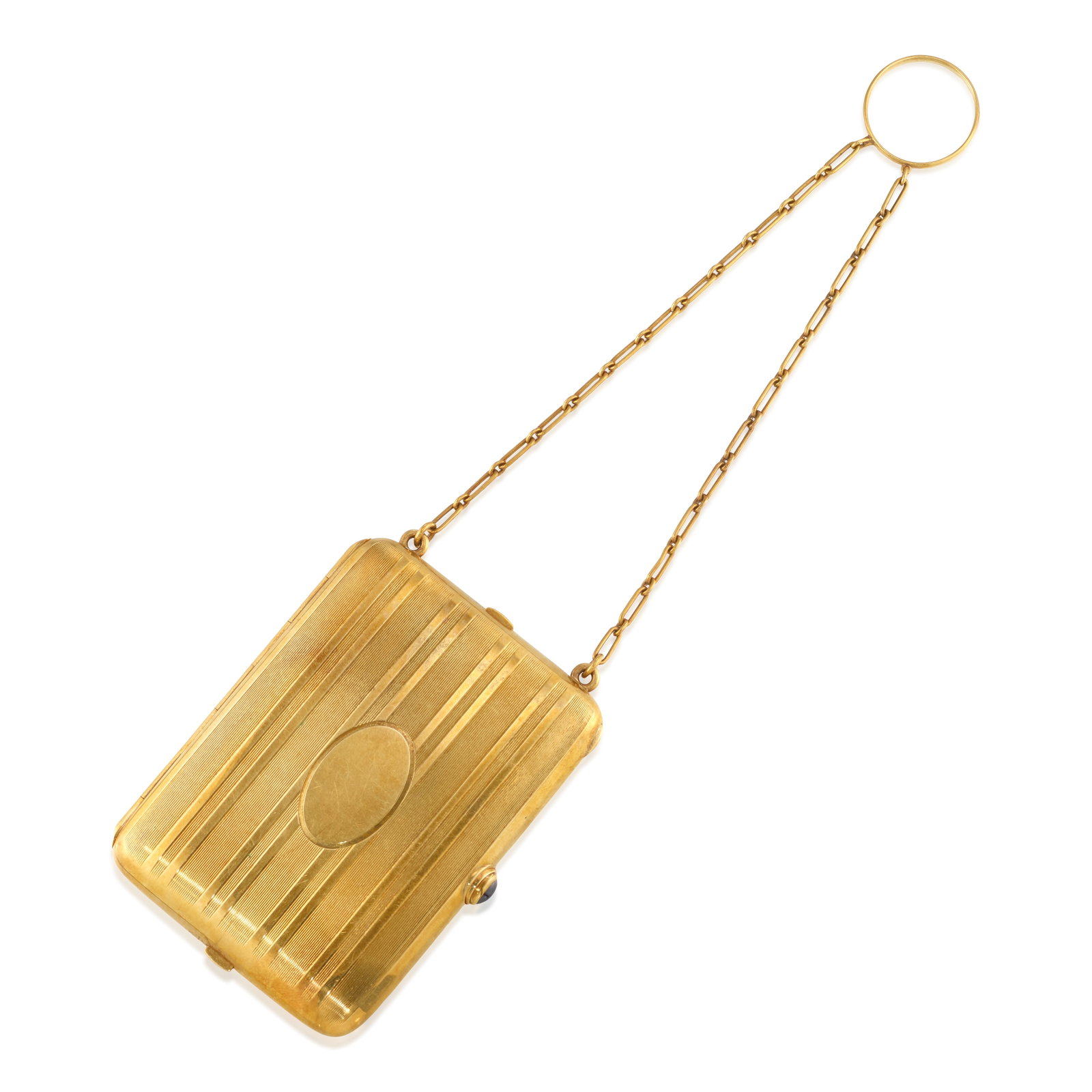 A 14K GOLD MINAUDIÈRE COMPACT, CIRCA 1925 (1 of 1)