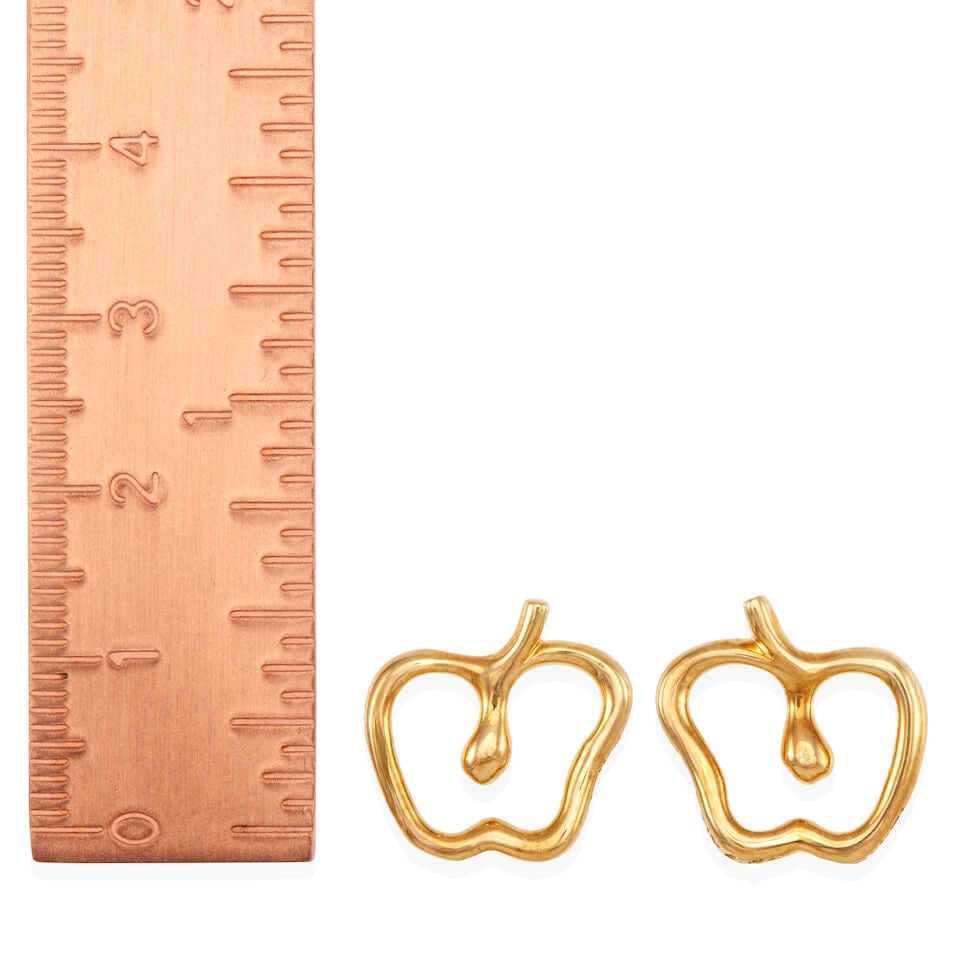 ELSA PERETTI FOR TIFFANY & CO.: 18K YELLOW GOLD EARRINGS - 2