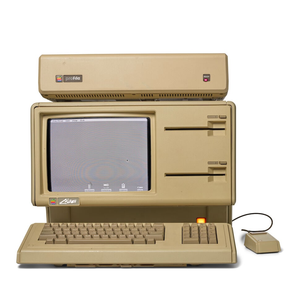 AN APPLE LISA 1 MICROCOMPUTER. Apple Lisa 1 Microcomputer. Apple Computer, Inc.: Cupertino, CA, ... - 3