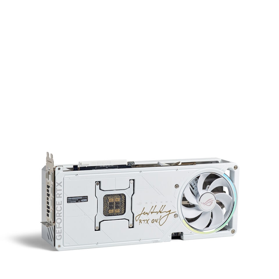 30TH ANNIVERSARY 'WHITE OC' EDITION ASUS ROG NVIDIA ASTRAL GEFORCE RTX 5090 GRAPHICS CARD SIGNED... - 4