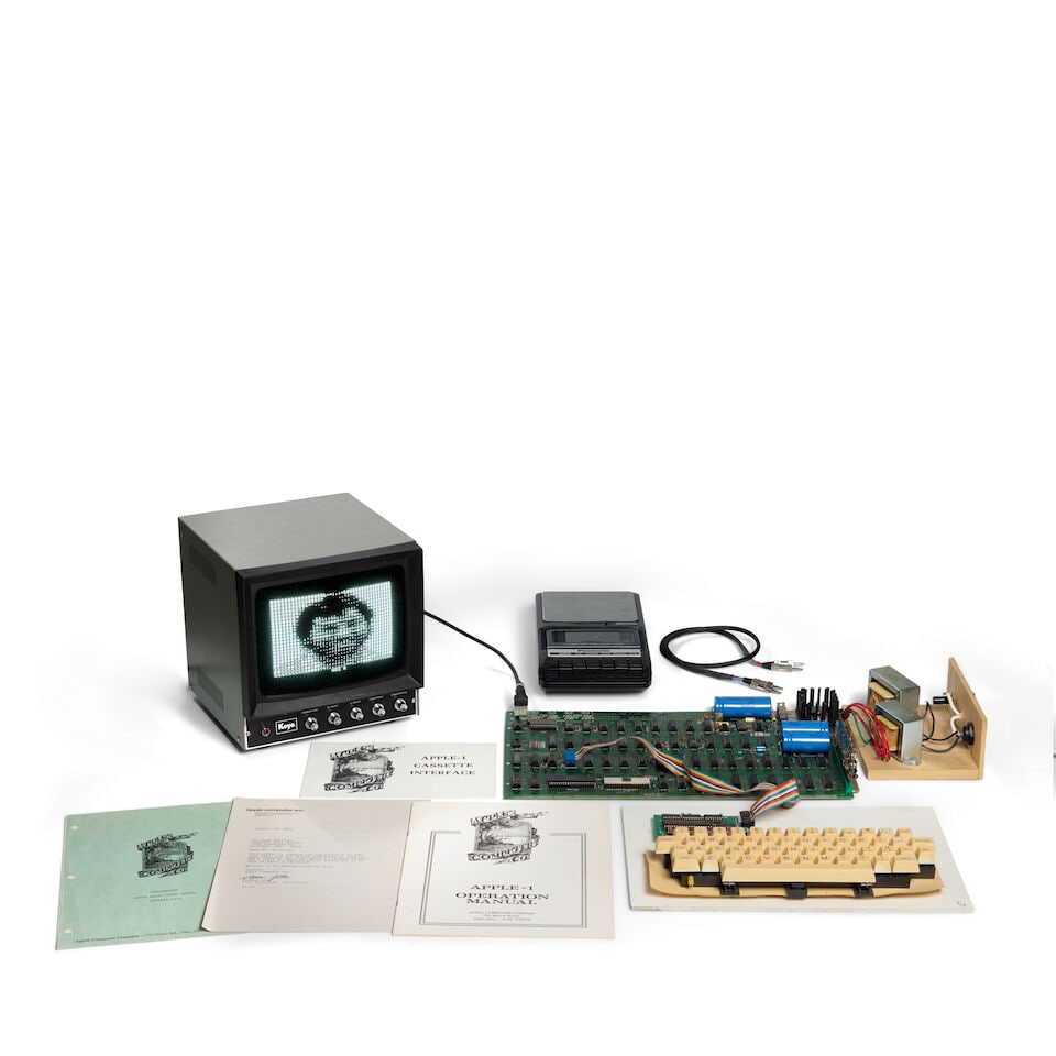 THE 'HATFIELD' APPLE-1 COMPUTER SIGNED BY STEVE WOZNIAK WITH A LETTER SIGNED BY STEVE JOBS, BEAU... - 17