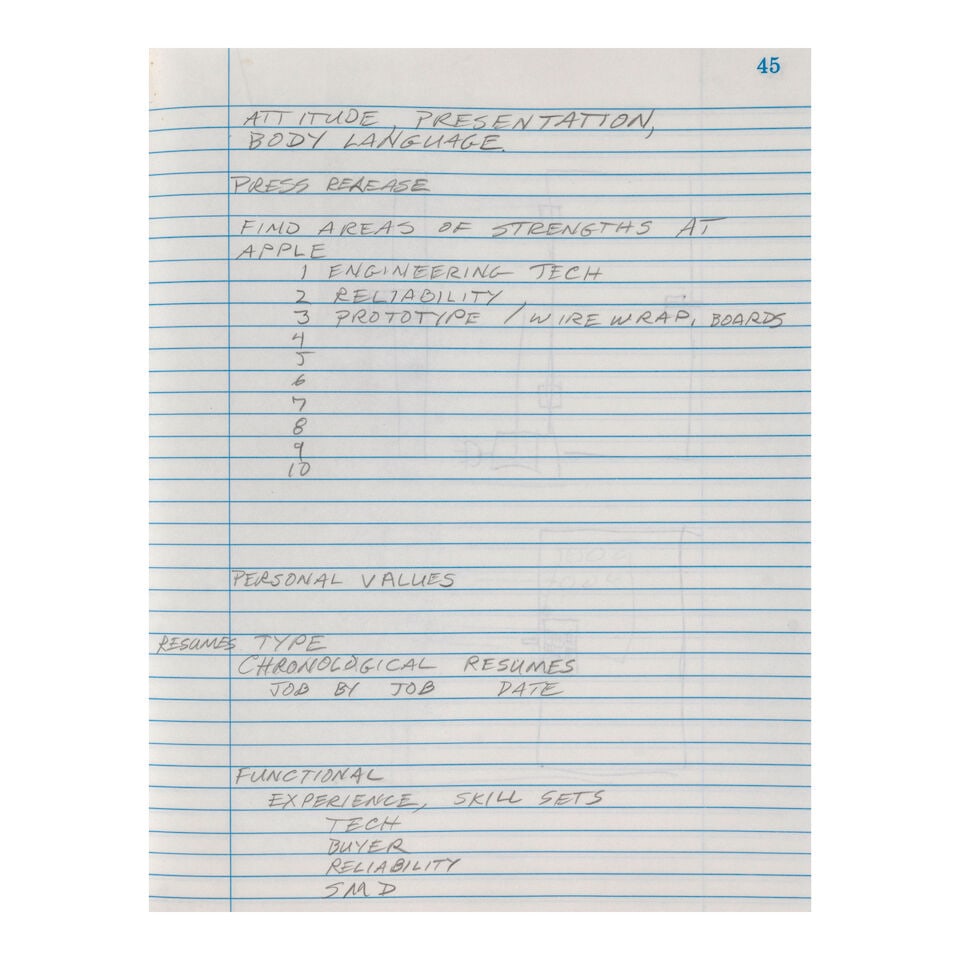 AN APPLE NEWTON MESSAGEPAD ENGINEERING DEVELOPMENT NOTEBOOK. [APPLE COMPUTER, INC.]. Manuscript ... - 7