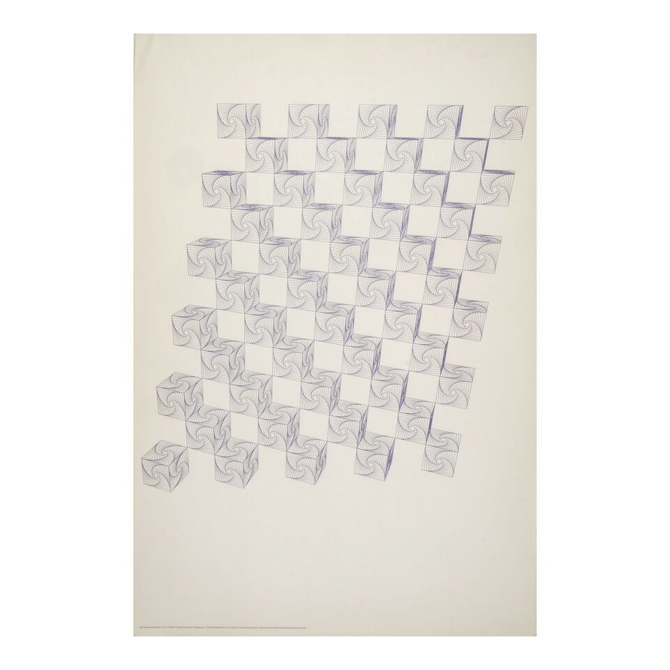 COMPUTER ART. REICHARDT, JASIA; curator. Cybernetic Serendipity: The computer and the Arts. (po... - 10