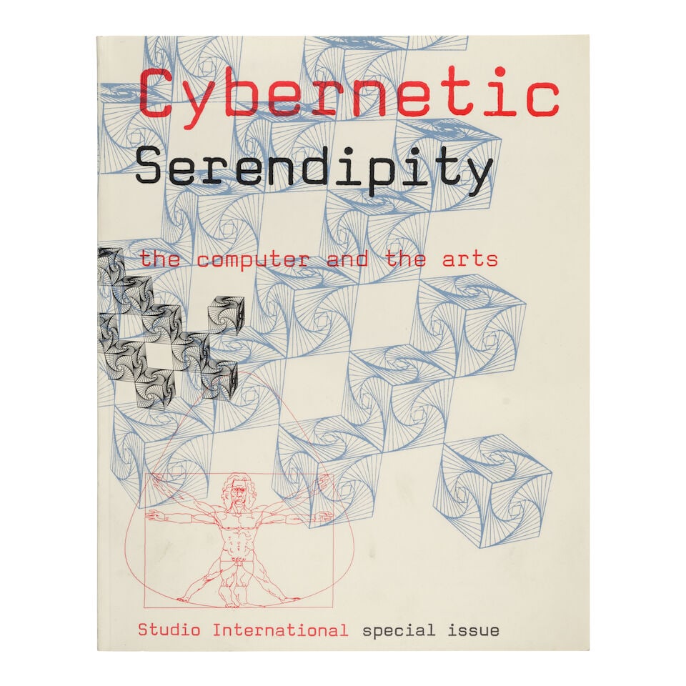 COMPUTER ART. REICHARDT, JASIA; curator. Cybernetic Serendipity: The computer and the Arts. (po... - 2
