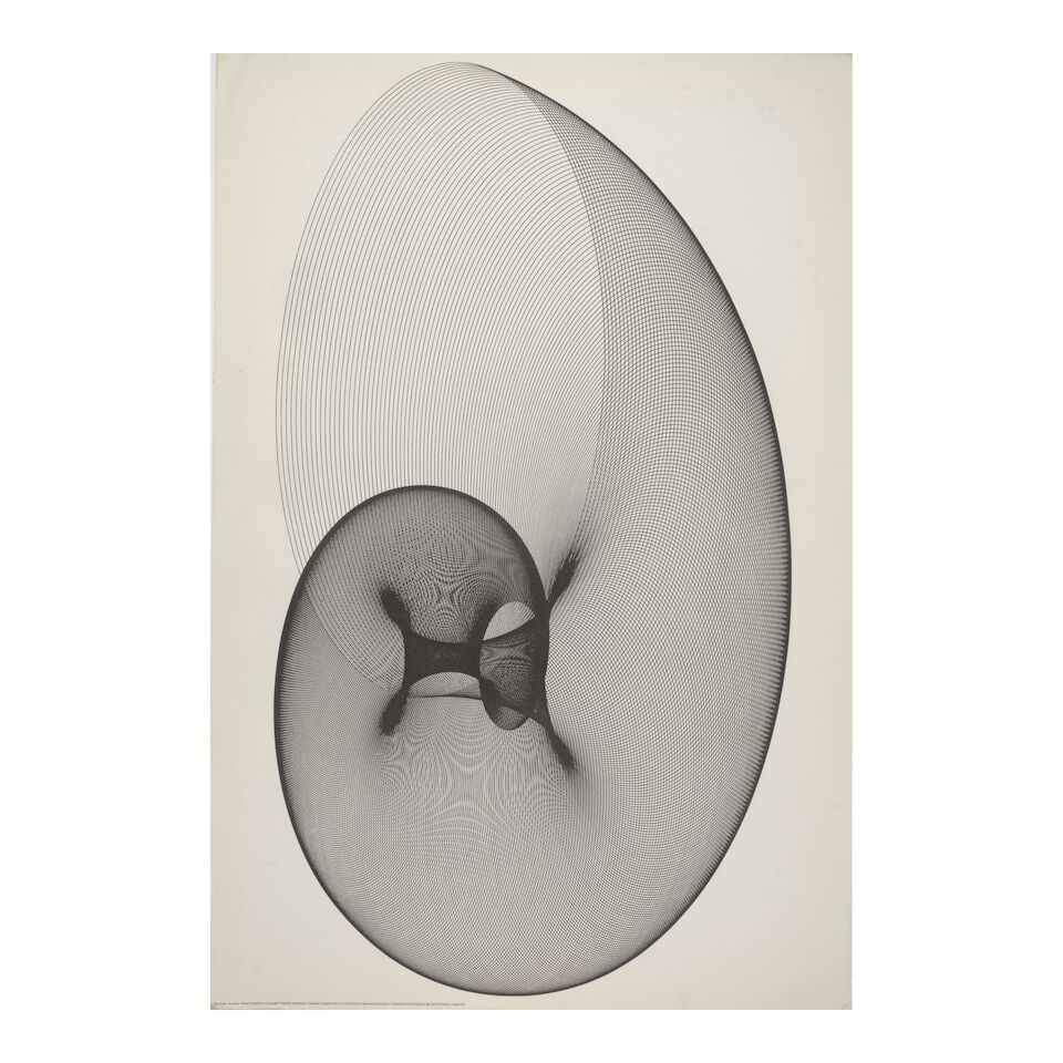 COMPUTER ART. REICHARDT, JASIA; curator. Cybernetic Serendipity: The computer and the Arts. (po... - 6