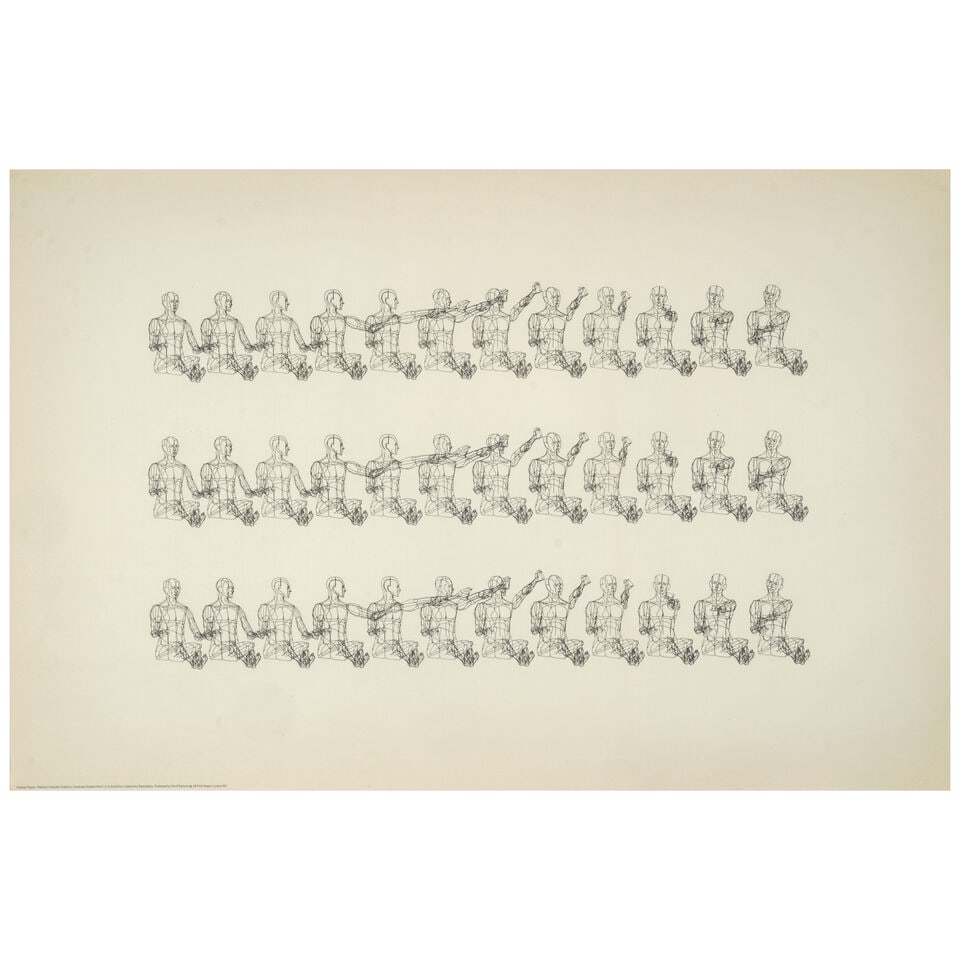 COMPUTER ART. REICHARDT, JASIA; curator. Cybernetic Serendipity: The computer and the Arts. (po... - 7