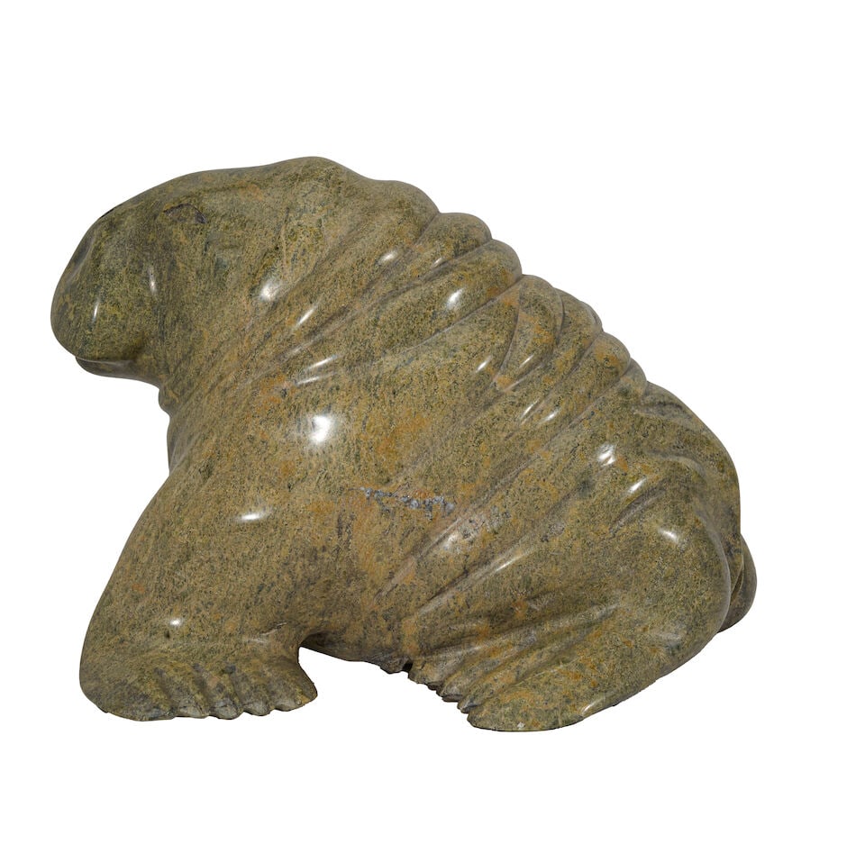 A Mathewsie Saviadguk carved stone sculpture - 2