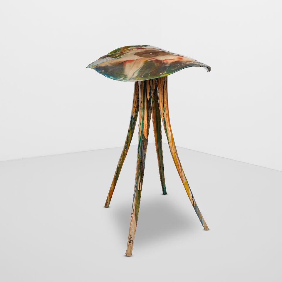 AMERICAN (MID TO LATE 20TH CENTURY) Untitled (Mushroom Sculpture)poured resinheight 45 1/2in (10... (1 of 6)