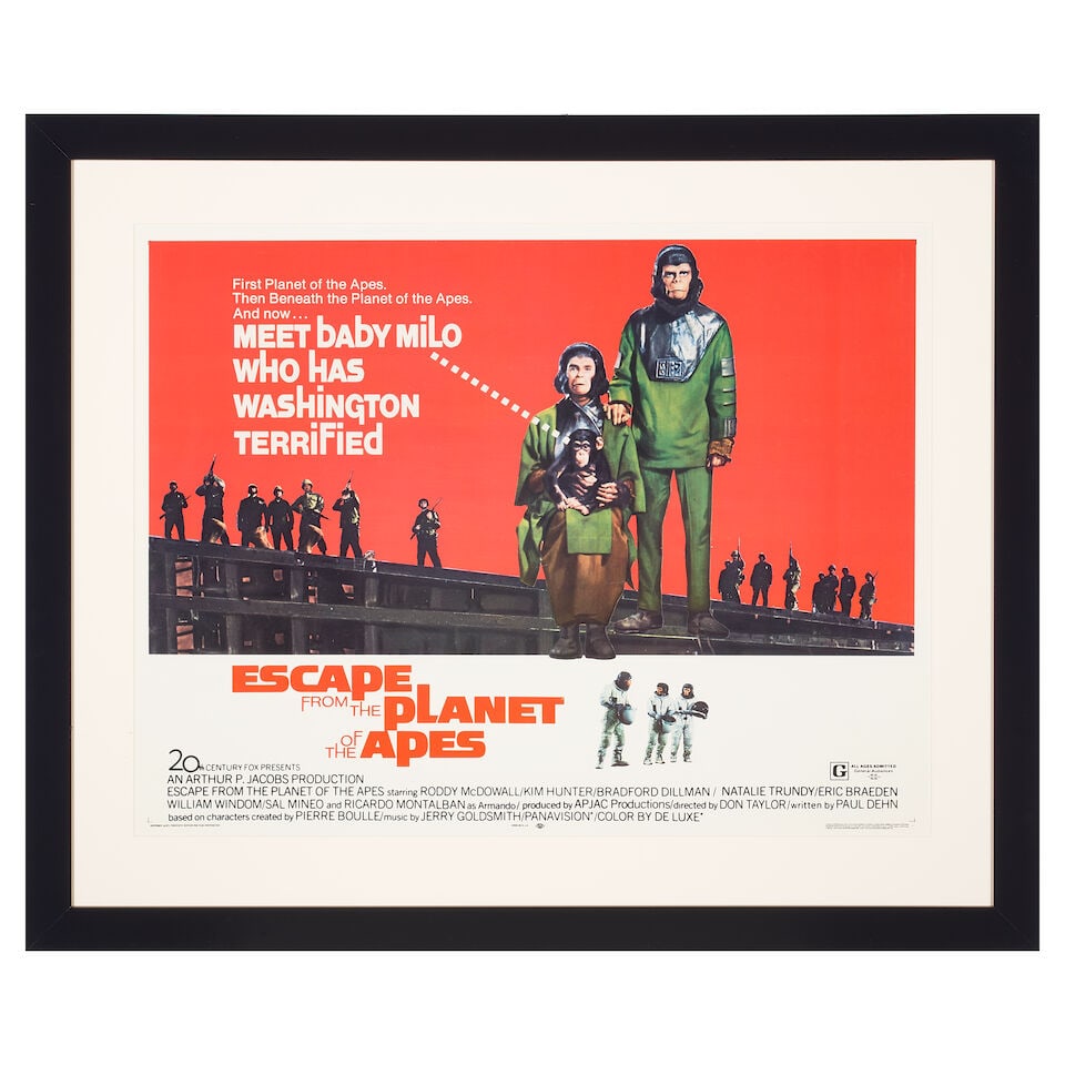 A Half-Sheet Poster from Escape From the Planet of the Apes - 2