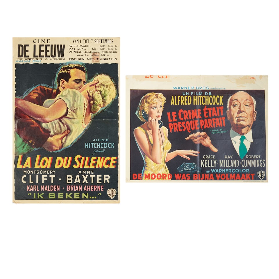 An Alfred Hitchcock group of posters from his films - 2