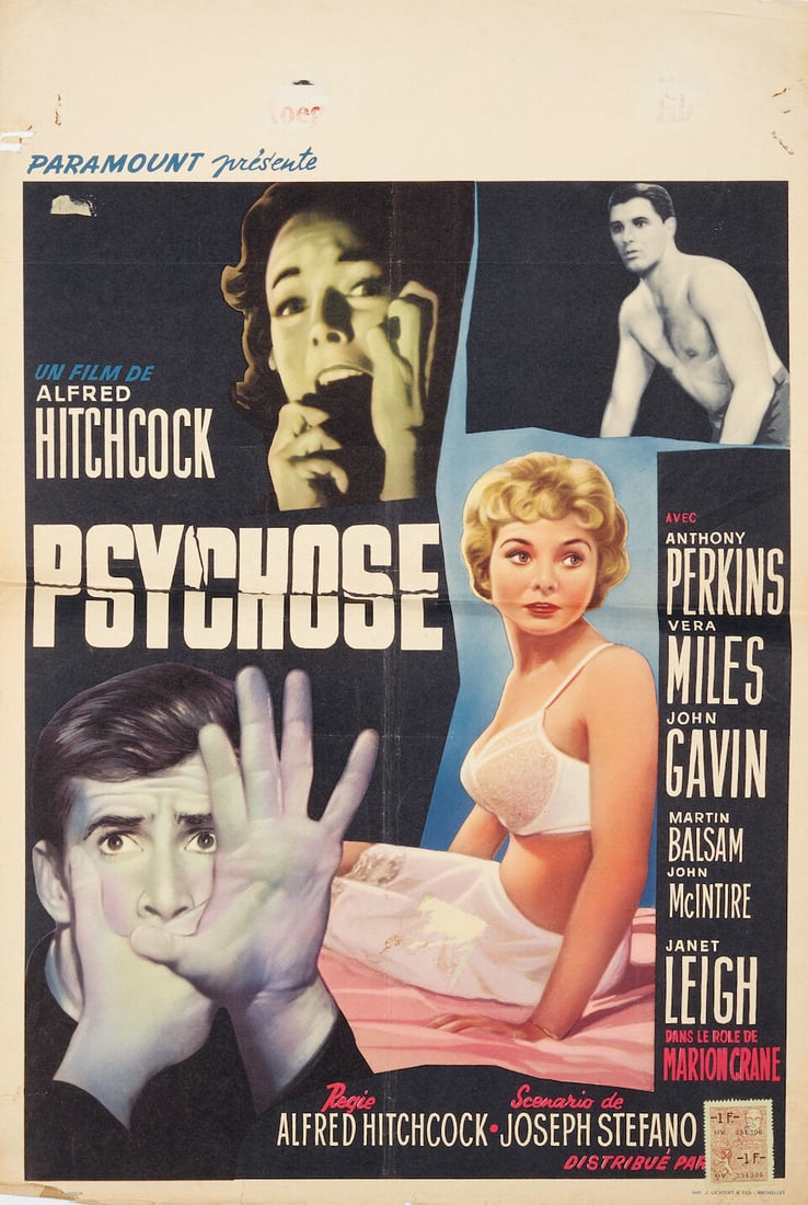 A group of Psycho posters - 3