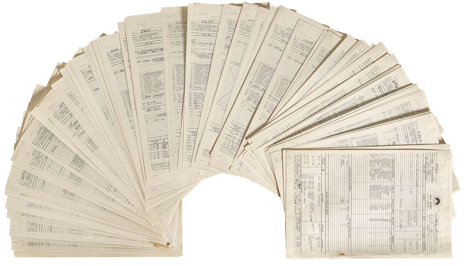 A Set of Call Sheets for Star Trek: The Motion Picture (1 of 1)