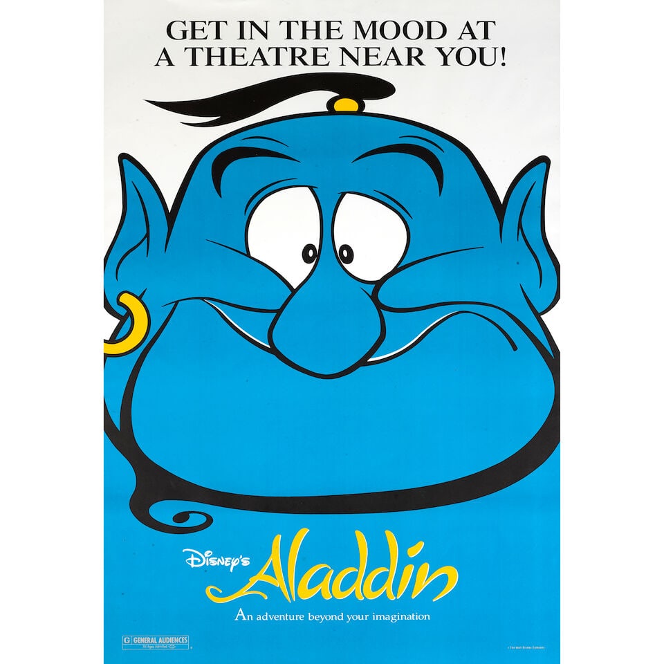 A Group of 1990s Subway Posters: A Group of 1990s Subway Posters Comprising Aladdin (Buena Vista Pictures, 1992); Batman Returns (Warner Bros., 1992); Bram Stoker's Dracula (Columbia Pictures, 1992); Independence Day (Twentieth