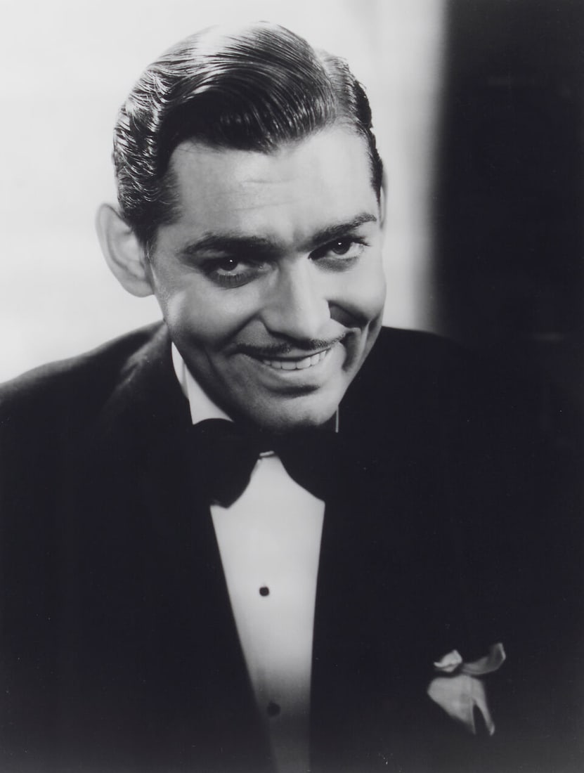 Clark Gable Portrait Photograph by George Hurrell. (1 of 1)