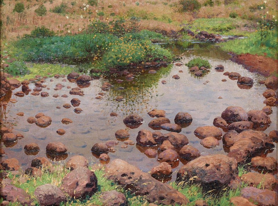 William Robinson Leigh (1866-1955) At the edge of Tinga-Tinga Mcubwa 12 x 16in (1 of 1)