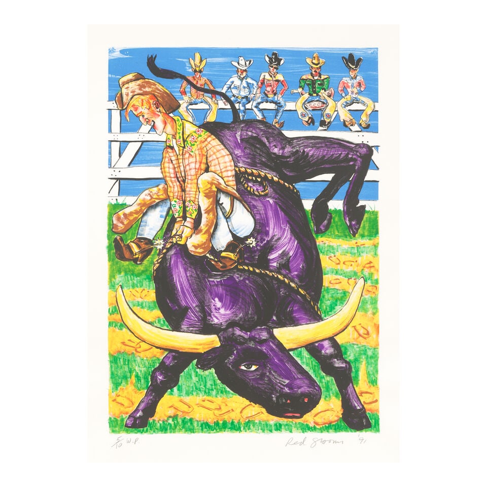 Red Grooms (born 1937); Bull Rider; (1 of 1)