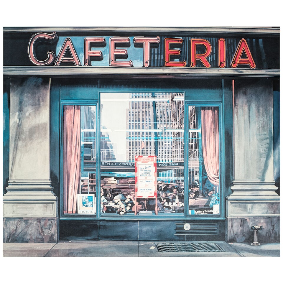Richard Estes (born 1932); Cafeteria, from Radical Realism I; - 2