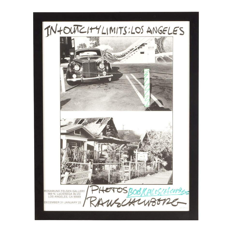 Robert Rauschenberg (1925-2008); In + Out City Limits: Los Angeles; (1 of 2)